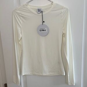 NWT Princess Polly Arnim Long Sleeve Top White - US 6